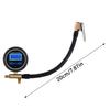 Tire Inflator Pump LCD Display Car Tire Pressure Inspection Tool Quick Connect Compact Digital Tire Inflator Hose Car Motorcycle