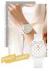SANDA Rainbow Silicone Strap Unisex Waterproof Minimalist Fashion Watch