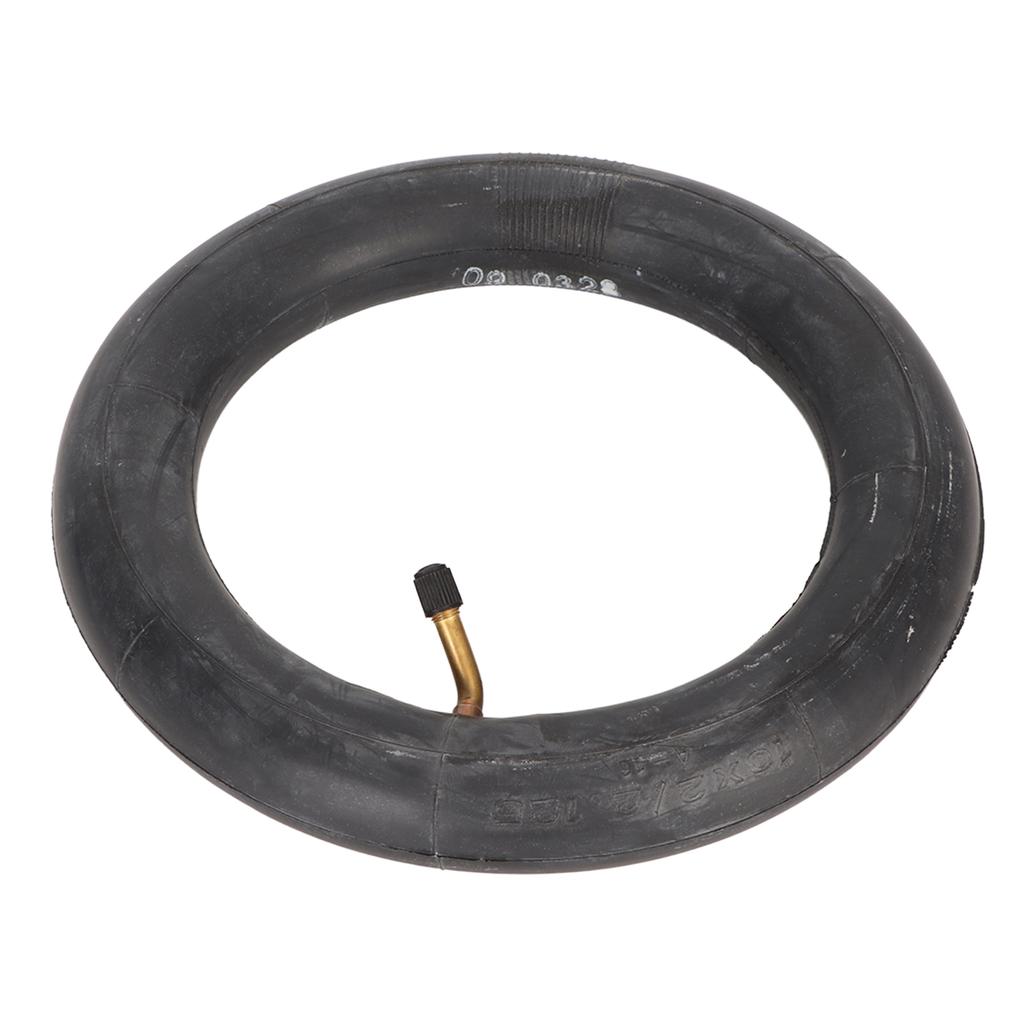 10X22.125 10palcová skútrová duše s 45stupňovým ventilem Flexibilní gumová skútrová duše
