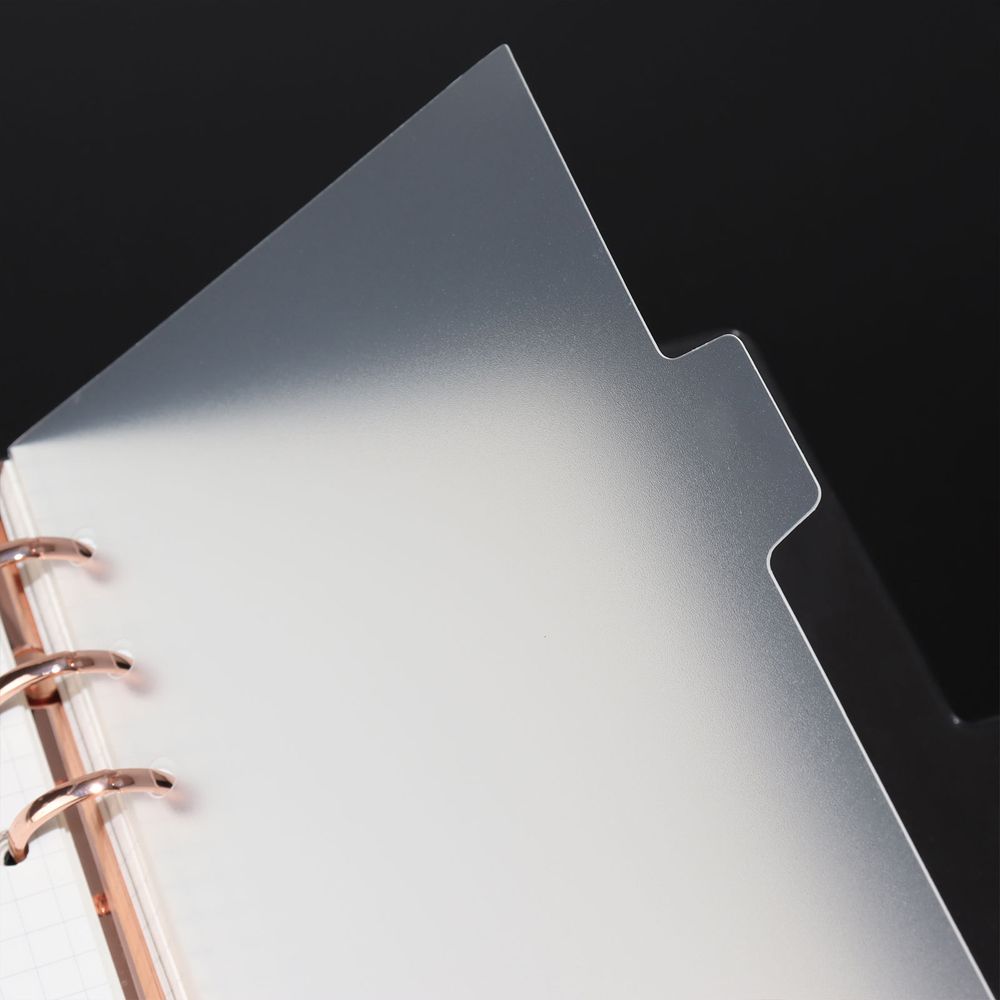 for A5/A6 Notebook Binder Index Dividers Binder Index Separator Diary Book Sticker Page Dividers
