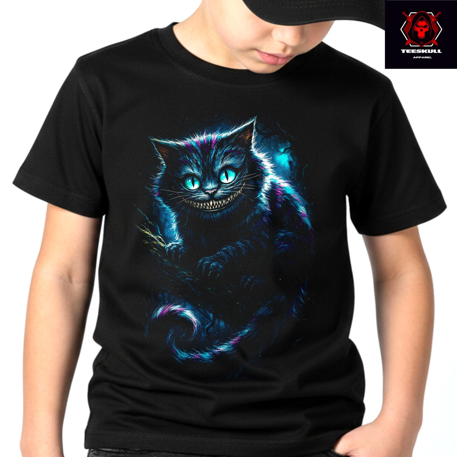 Alice in Wonderland Cheshire Cat Top Premium Cotton Unisex T-Shirt 2XL