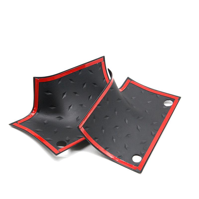 Car A-Pillar Guard  Engine Hood Cowling Cover Wrap Angle For Jeep Wrangler JL Gladiator JT 2018-2024 Sport Sahara Rubicon