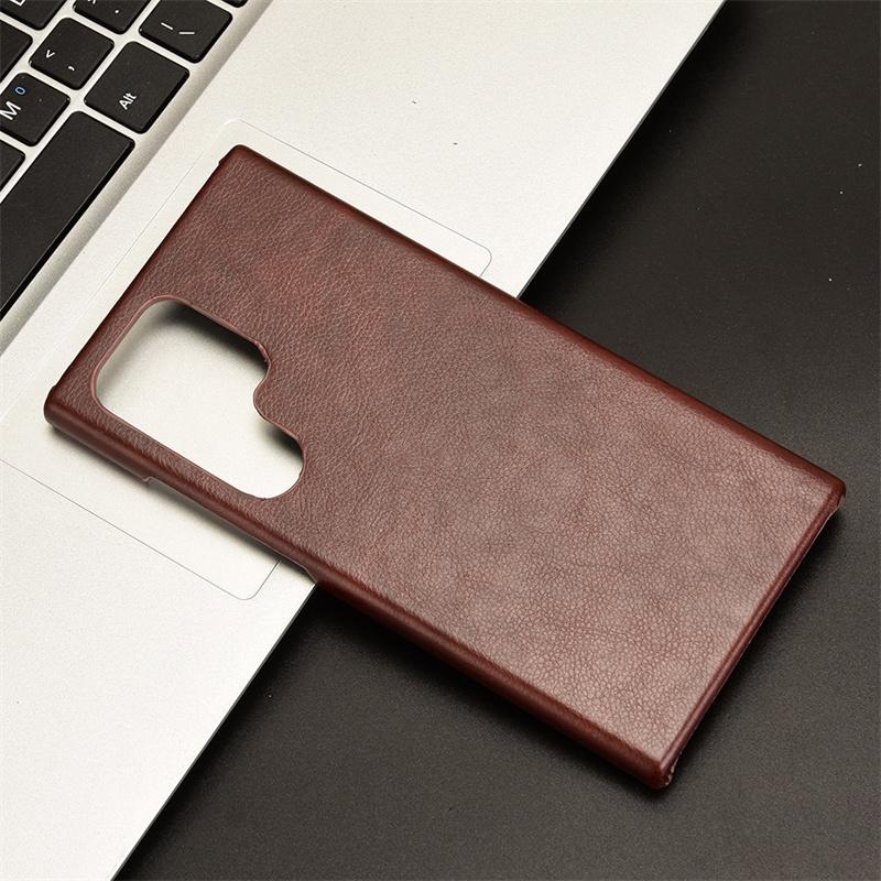 For Samsung Galaxy S24 Ultra Case Color Lychee Mobile Phone Case Bumper Back Shockproof Case Galaxy S24Ultra S24 Plus S24+ Cover