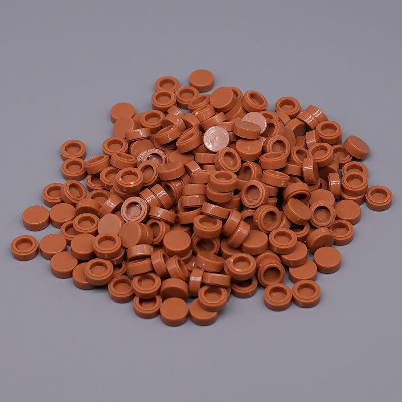 Handmade 10g Multicolor Round Building Blocks for DIY Projects with Meat-Filled Granules