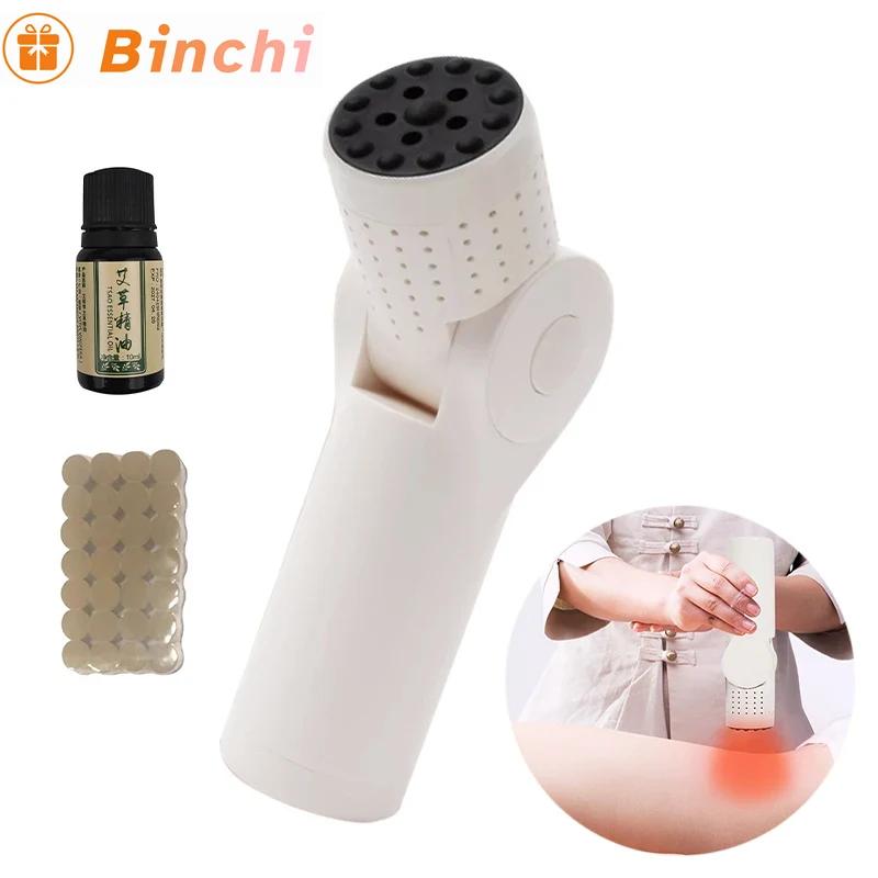 Moxibustion Scraping Massager Instrument Portable Intelligent Health and Wellness with Stone Moxibustion Scrap Board Accessories