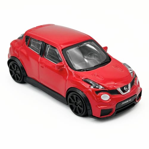 Bburago 1/43 Scale Nissan Juke-R Red Diecast Model Car, Finished Product, 18-30136 RE