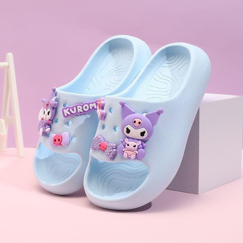 Cute Cartoon Character Summer Slippers For Girls With Soft Non-slip Eva Sole In Multiple Colors