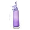 650ML Air Water Bottle With 7Pcs Random Flavor Pods Portable Transparent With Straw Leak Proof Suitable for Outdoor Sports