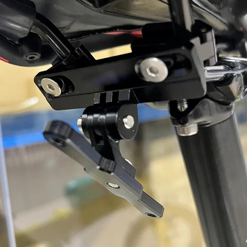 Bike Water Bottle Cage Converter Water Cup Holder Extender Bicycle Saddle Extension Bracket Cycling Light Camera Rack Adapter