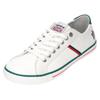 Admiral WATFORD AD601 Sneakers, Unisex, White/Green, Size 25.0cm