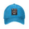 Unisex Baseball Hats Dart Board Arrow Target Denim Fabric Outdoor Baseball Caps Hip Hop Cap Casquette