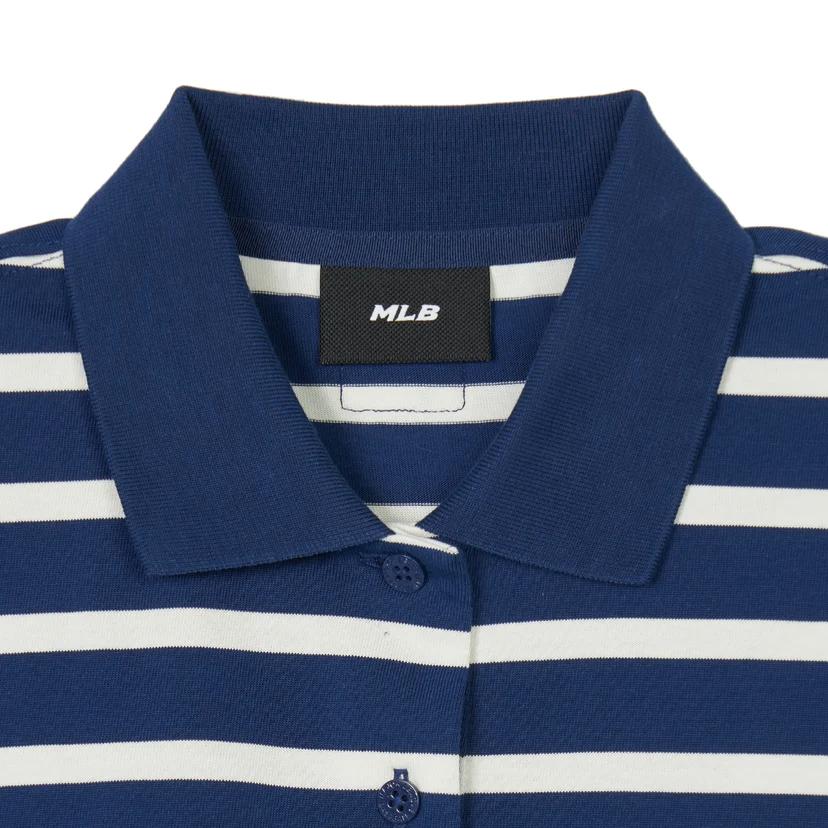 New MLB New York Yankees Polo Shirts Women's Blue 3FPQV0143-50NYL