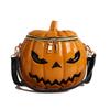 Halloween-Kürbis-förmige Umhängetasche Lustige Umhängetasche für Damen Kostümparty