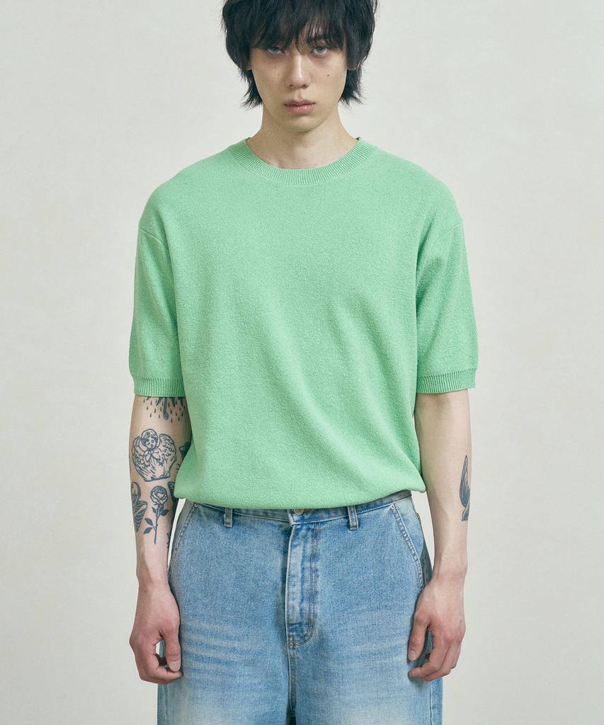 FERNOV Essential Round Short Sleeve Knit 6 Colors
