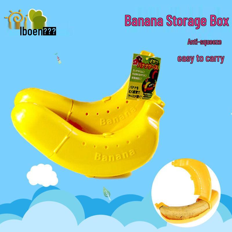 Portable Plastic Banana Protector - Anti-Extrusion Travel Storage Box