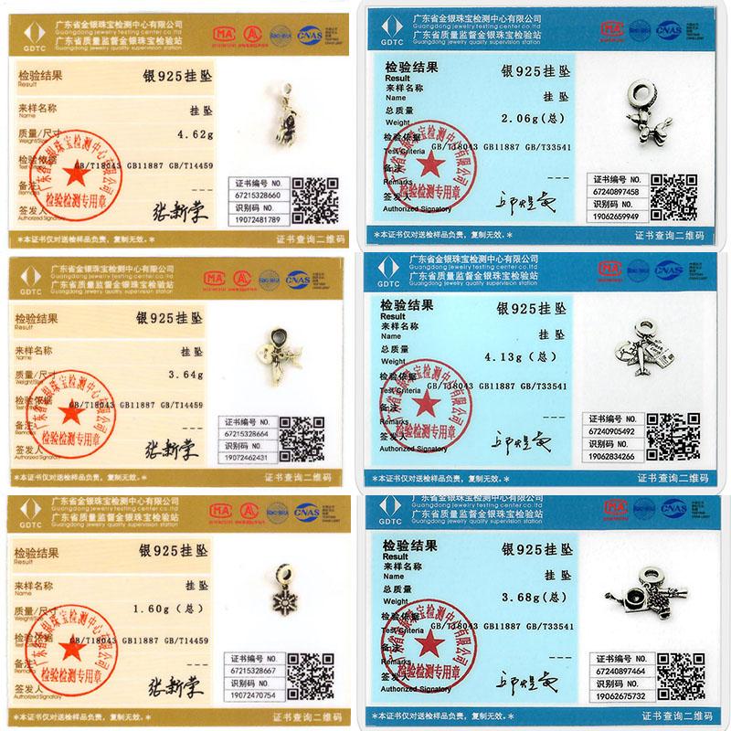 Fit Original Copper Charms Beads Puppy Heart Bow Copper Charms For Bracelet Pendant Women Jewelry Gifts