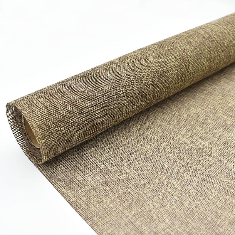 Colored Linen Burlap Roll for Bouquet Flower Packaging DIY Decoration