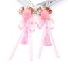 1Pair Chinese Style Kid Girl Pompom Fan Tassel Hairpins Hair Clips Accessories