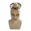 Bamboo Woven Conical Hat - Hawaiian Straw Pet Headdress