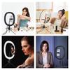 10 Inch LED Selfie Ring Light, Oval Dimmable Photography Fill Light with Desktop Tripod for Mobile Tik Tok Live Video Ring Light