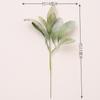 5pcs The Imitation Plant of Goat Ear Leaf with Flower Arrangement In Table Bottle Rabbit Ear Leaf