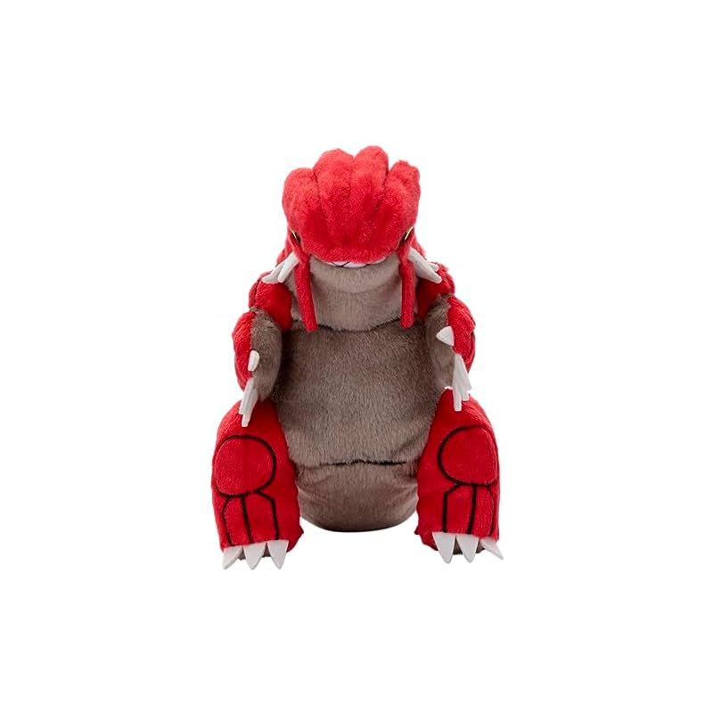 Takara Tomy Arts (TAKARATOMY A.R.T.S) Pokemon I Choose You! Pokemon Get Plush Toy Groudon Plush Toy, Approx. 26cm Wide