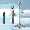 L16 Selfie Stick Tripod Mobile Phone Photography Integrated Bracket Anti Shake 360 Degree Rotation Multi Functional Floor Standing Selfie Stand