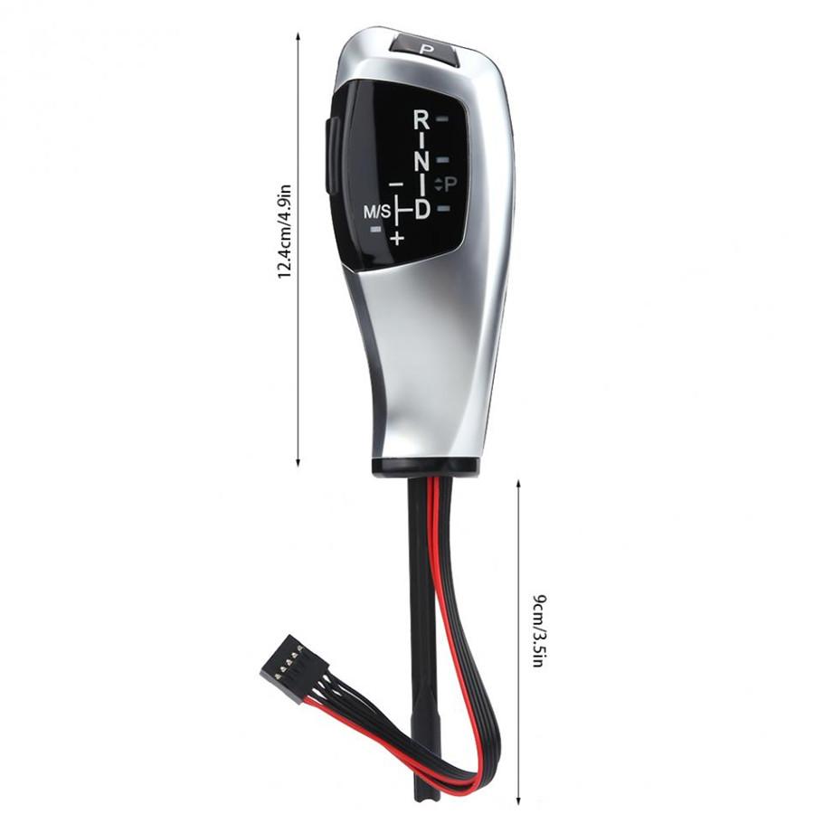 Modified LED Automatic Gear Shift Knob Shifter Lever Fit For BMW E46 E60 E61 LHD