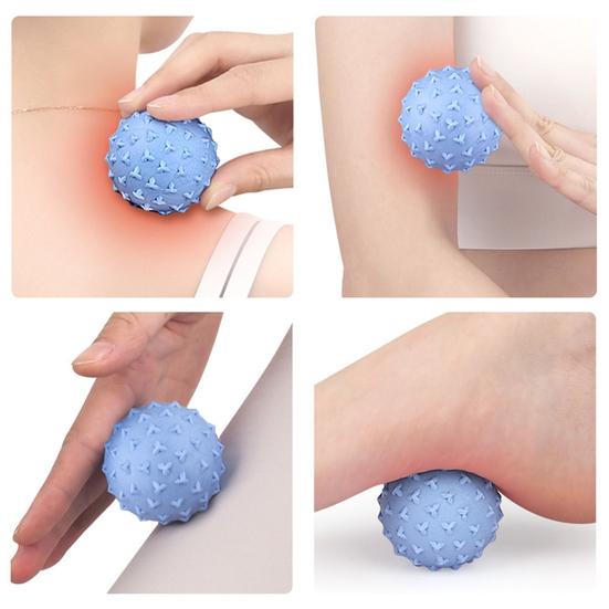 Massage Ball Yoga Fascia Ball Compact Size Portable Shoulder Neck Leg Pain Relief Muscle Relaxation Massage Ball