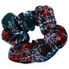 Christmas Snowflake Printed Hair Tie Elastic Hair Band Ponytail Holder for Women Girls Type 1