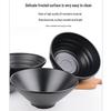 Jingyuheng Black Melamine Serving Bowls