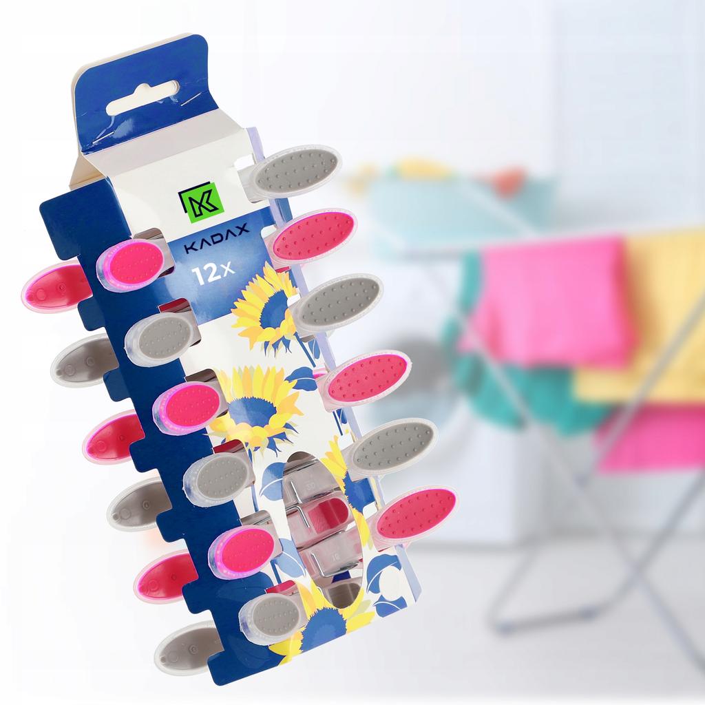 KADAX Clothespins Clips for Laundry 12 Pcs