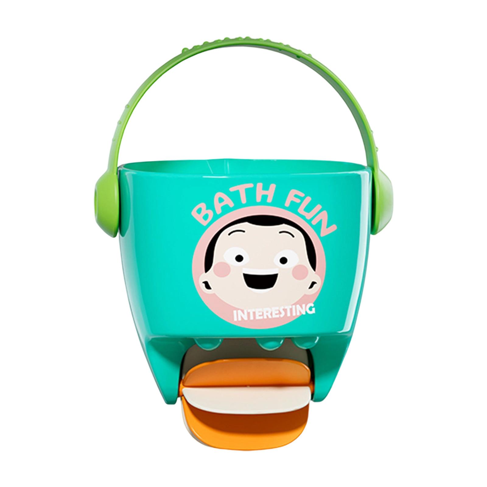 

Rotating Shower Head Sprinkler Bucket Bath Toy For Toddler ABS Shower Toy for Kids Water and Poolside Beach Play