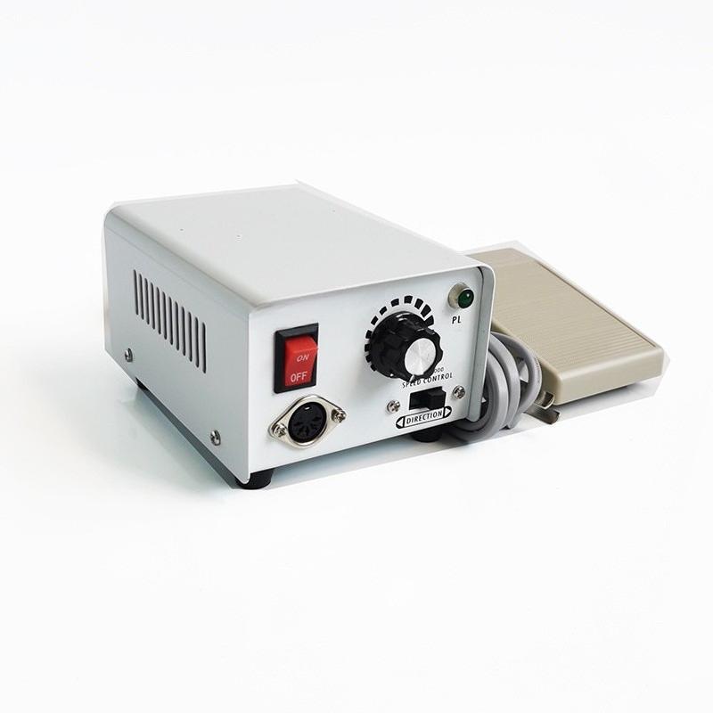 Dental Lab Clinical Micro Motor Set 35K 35000 RPM Micromotor & Foot Pedal Switch Nail Polishing Tool
