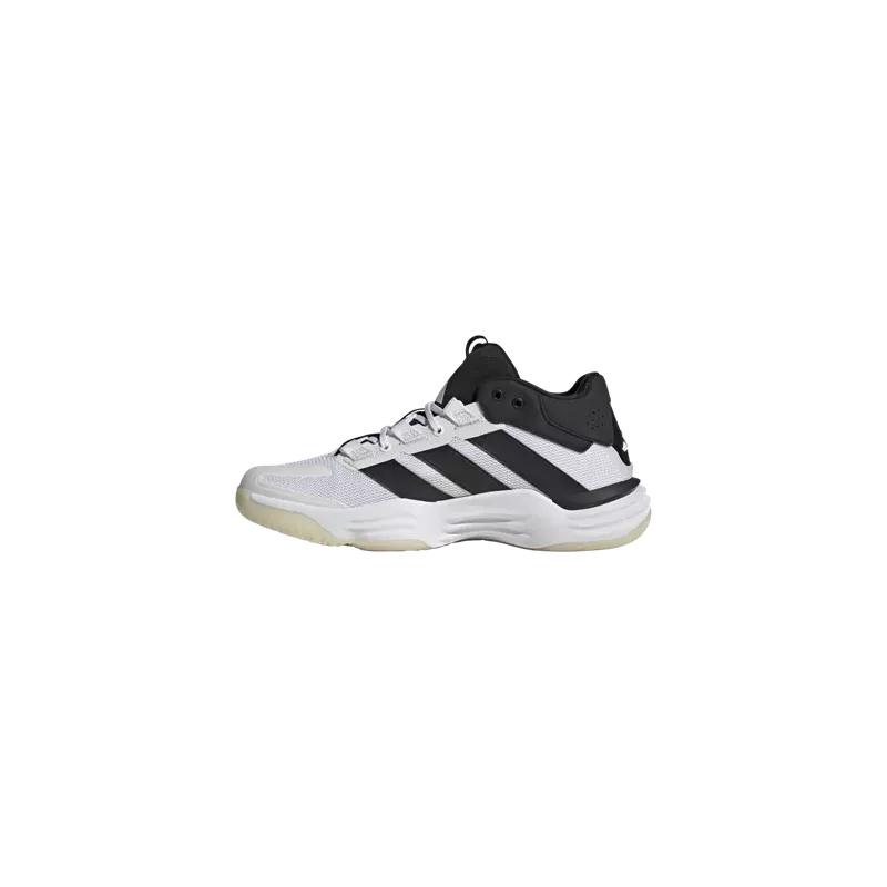 Adidas court stabil sneakers mid cut lace closure white