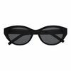 SAINT LAURENT Vollrand-Acetat Cat-Eye Sonnenbrille Unisex Partner-Stil Schwarz [Für Sehstärken geeignet]