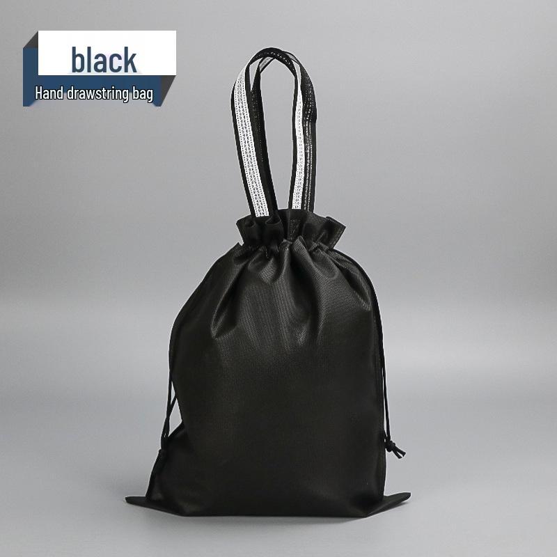 Drawstring Hotel Shoe and Dustproof Storage Tote Bag - Customizable for Education and Advertising