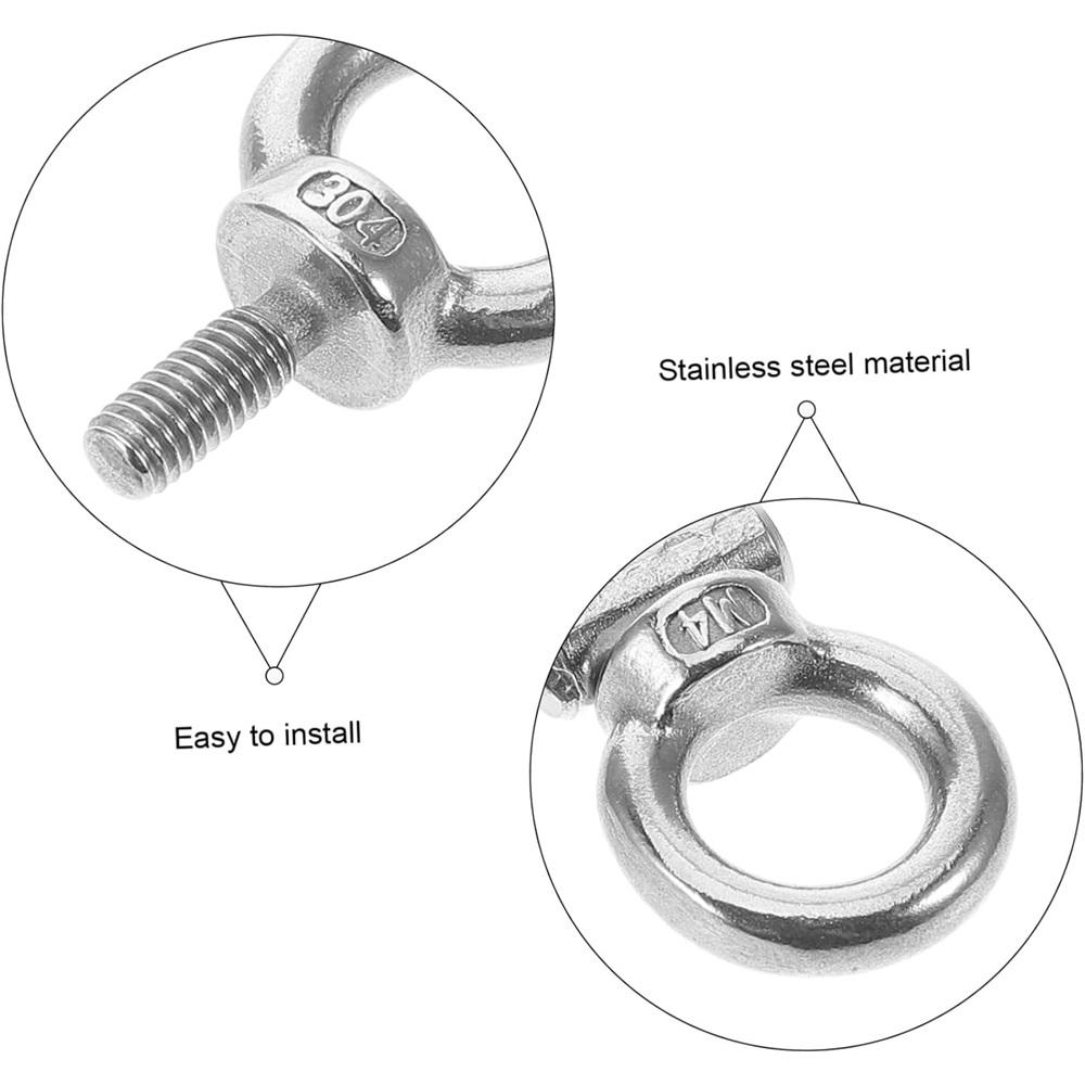 Pack Of 8 Awning Track Stopper, 304 Stainless Steel Awning Stopper For Pipe Track, Caravan, RV, Camper, Boat