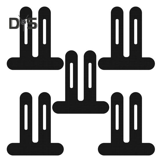 

5/10 шт. предварительно нарезанная кинезиологическая лента для облегчения боли в колене, хлопковая спортивная лента, эластичная лента для поддержки колена для стабилизации колена 5pcs чёрный