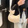 National style new Chinese hand-held small bag women's new trendy fashion crossbody bag niche commuter dumpling bag
