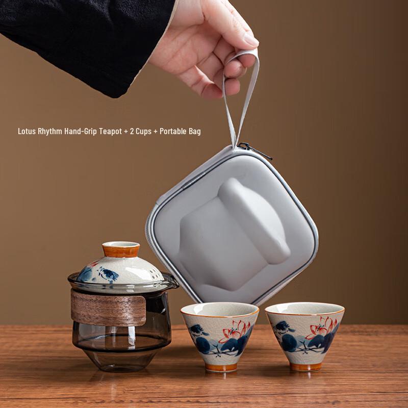 Light Luxury Ceramic Gaiwan Teapot Set
