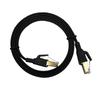 CAT8 Flat Shielded 10 Gigabit Pure Copper RJ45 Network Cable for Home