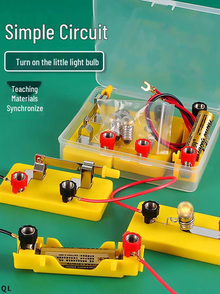 4th Grade Simple Circuit Science Kit: Light Up Bulbs for Primary & Junior High Physics