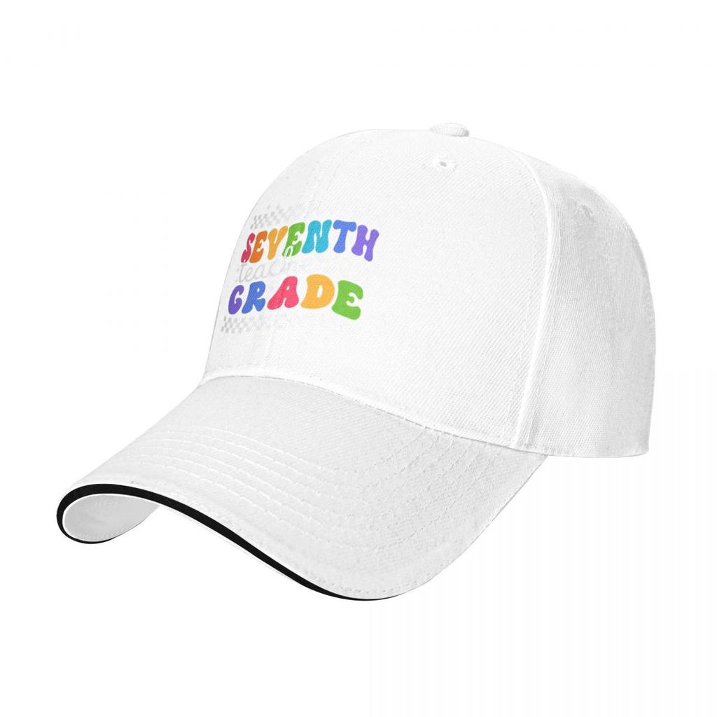 Seventh Grade Teacher Lightweight Men's Hats Cap For Men Baseball Cap Men