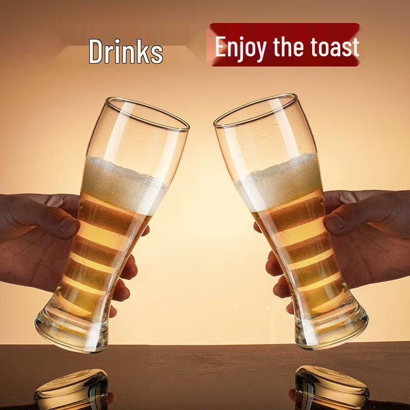 Thickened Glass Beer Mugs