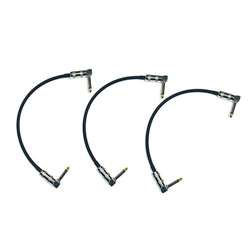 Belden 9395 30cm Patch Cables with L-Shaped Plugs (Set of 3)