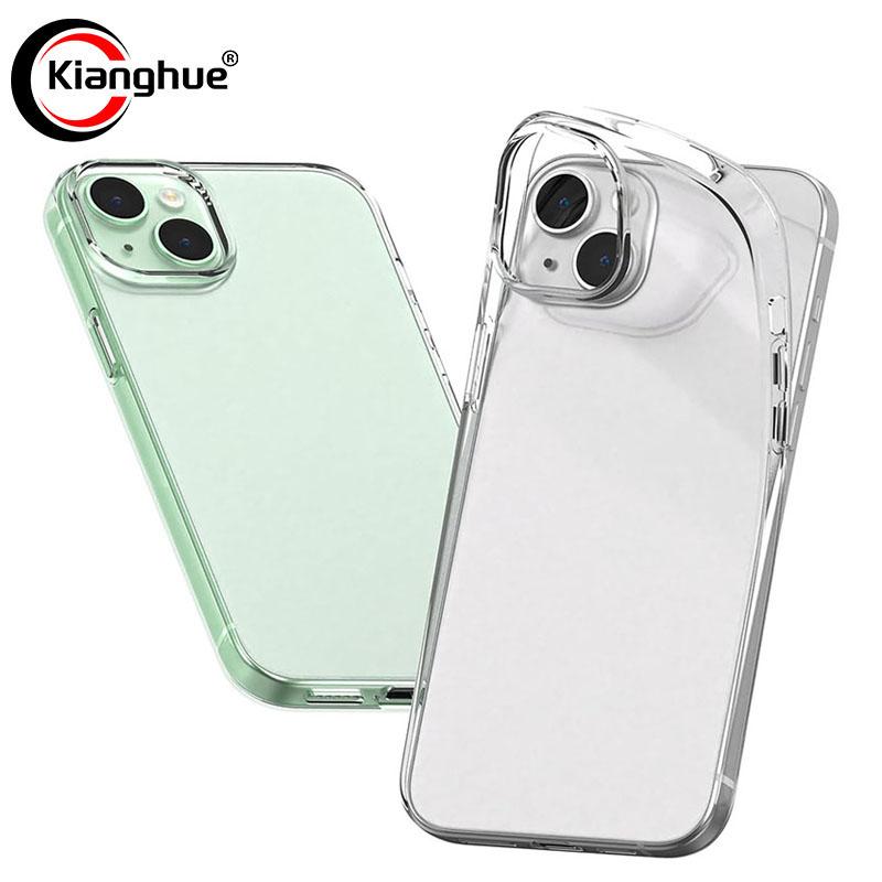 

Прозорий силіконовий м’який чохол для iPhone 15 14 Plus 13 12 Mini 11 Pro Max Прозора ультратонка задня кришка 11 12 13 14 15 Pro Max for iPhone 14 Pro
