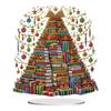 2D Flat Xmas DIY Diamond Painting Tabletop Ornaments Kit Diamond Painting Desktop Ornaments Kit for Home Office Desktop Decor