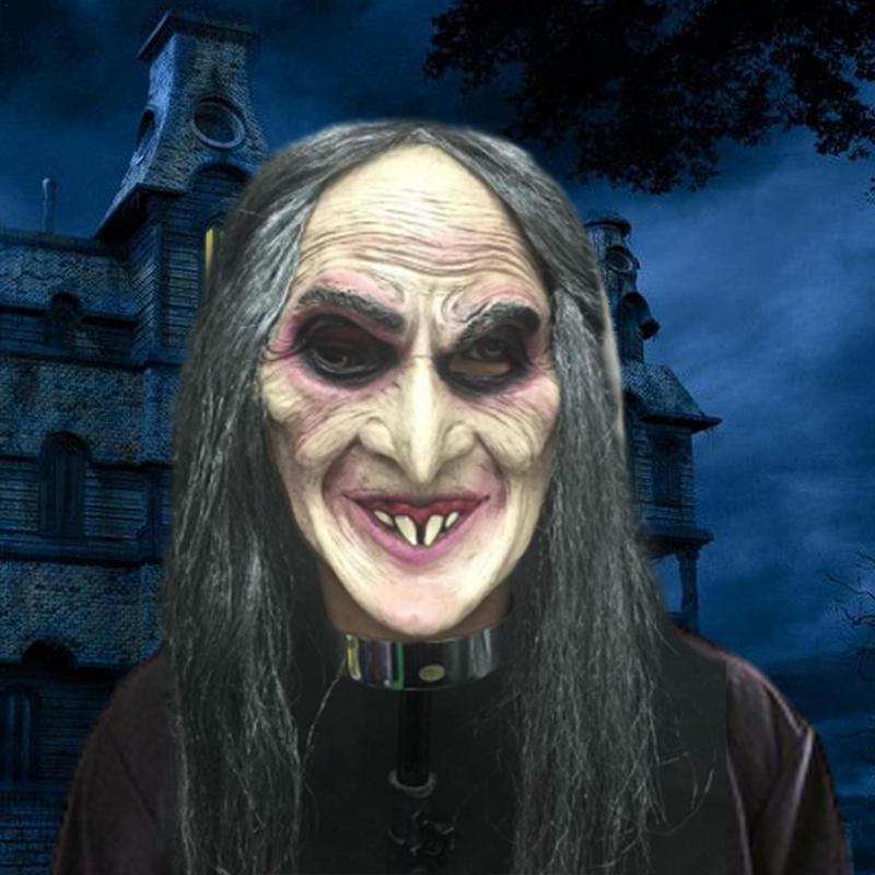 Gruselige Requisiten Spoof Horror Horror Maske Maskenball Zombie Masken Halloween Dekoration Halloween Gesichtsabdeckung Leichtes Trickspielzeug