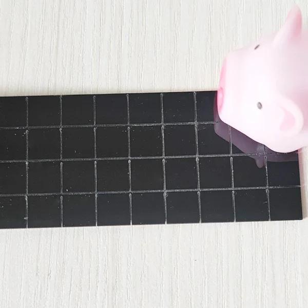 New Grid Self-Adhesive Square Mosaic Tiles Sliver Mirrors Mosaic Sheets For DIY Handmade Crafts Disco Ball Wall Sticker